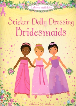 Бумажная книга «Sticker Dolly Dressing. Bridesmaids», автор Люси Боумэн - фото №1 - миниатюра