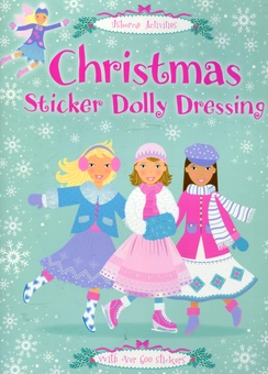 Бумажная книга «Sticker Dolly Dressing. Christmas Dolly Dressing», автор Леони Претт - фото №2 - миниатюра