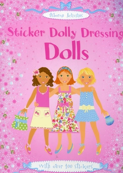 Паперова книга «Sticker Dolly Dressing. Dolls», автор Фіона Вотт - фото №1 - мініатюра