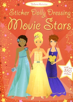 Бумажная книга «Sticker Dolly Dressing. Movie Stars», автор Фиона Уотт - фото №1 - миниатюра