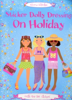 Бумажная книга «Sticker Dolly Dressing. On Holiday», автор Люси Боумэн - фото №2 - миниатюра