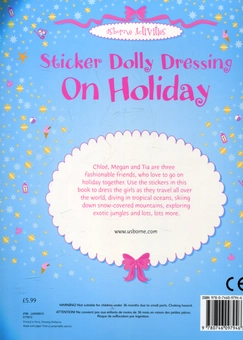 Бумажная книга «Sticker Dolly Dressing. On Holiday», автор Люси Боумэн - фото №3 - миниатюра