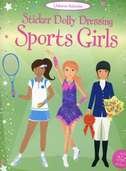 Бумажная книга «Sticker Dolly Dressing. Sport Girls», автор Фиона Уотт - фото №2 - миниатюра