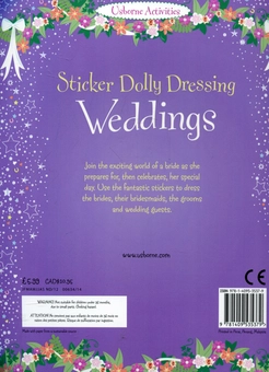 Бумажная книга «Sticker Dolly Dressing. Weddings», автор Фиона Уотт - фото №3 - миниатюра