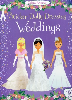 Бумажная книга «Sticker Dolly Dressing. Weddings», автор Фиона Уотт - фото №2 - миниатюра