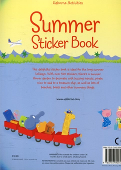 Паперова книга «Summer sticker book», автор Леоні Претт - фото №3 - мініатюра