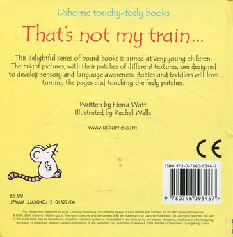 Паперова книга «That's Not My Train», автор Фіона Вотт - фото №3 - мініатюра