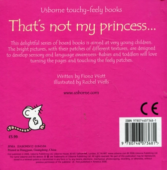 Бумажная книга «That's Not My Princess», автор Фиона Уотт - фото №3 - миниатюра