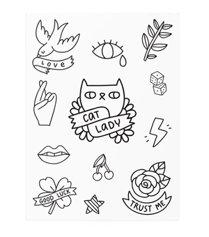 «Временные тату TATTon.me Poke mix», бренда TATTon.me - фото №3 - миниатюра