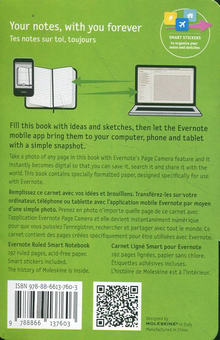 «Карманная записная книжка Moleskine Evernote Черная в линию (MM710EVERF#978-88-6613-760-3)», бренда Moleskine - фото №15 - миниатюра