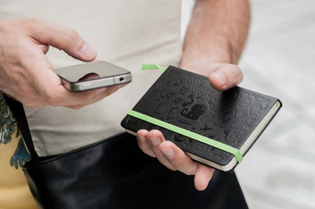 «Карманная записная книжка Moleskine Evernote Черная в линию (MM710EVERF#978-88-6613-760-3)», бренда Moleskine - фото №10 - миниатюра