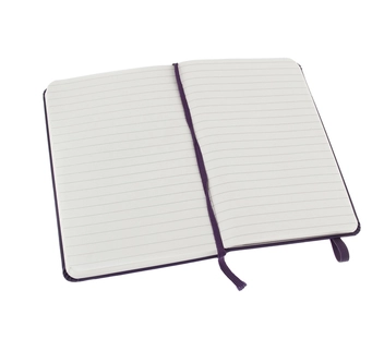  «Карманная записная книжка Moleskine Classic Coloured Фиолетовая в линию (MM710H1F#978-88-6613-642-2)», бренда Moleskine - фото №6 - миниатюра