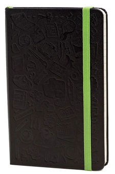  «Карманная записная книжка Moleskine Evernote Черная в клетку (MM712EVERF#978-88-6613-762-7)», бренда Moleskine - фото №5 - миниатюра