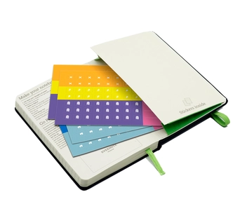  «Карманная записная книжка Moleskine Evernote Черная в клетку (MM712EVERF#978-88-6613-762-7)», бренда Moleskine - фото №7 - миниатюра