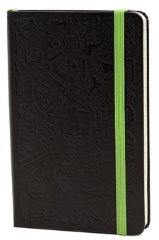  «Карманная записная книжка Moleskine Evernote Черная в клетку (MM712EVERF#978-88-6613-762-7)», бренда Moleskine - фото №3 - миниатюра