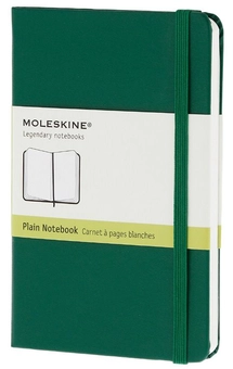  «Карманная записная книжка Moleskine Classic Coloured Зеленая нелинованная (QP012K1F#978-88-6613-629-3)», бренда Moleskine - фото №1 - миниатюра