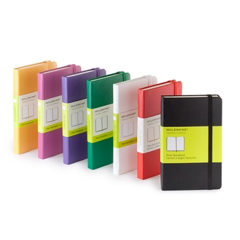  «Карманная записная книжка Moleskine Classic Coloured Зеленая нелинованная (QP012K1F#978-88-6613-629-3)», бренда Moleskine - фото №9 - миниатюра