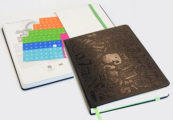  «Записная книжка Moleskine Evernote Черная в линию (QP060EVERF#978-88-6613-761-0)», бренда Moleskine - фото №9 - миниатюра