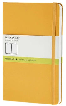  «Записная книжка Moleskine Classic Coloured Оранжевый нелинованный (QP062M2F#978-88-6613-638-5)», бренда Moleskine - фото №5 - миниатюра
