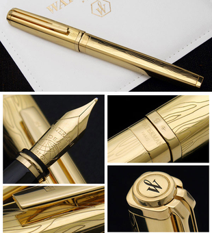  «Перьевая ручка Waterman Exception The Marks of Time GT (11 033)», бренда Waterman - фото №2 - миниатюра