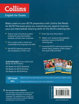 Паперова книга «Collins Get Ready for IELTS: Listening (+ 2 CD-ROM)», автор Джейн Шорт - фото №3 - мініатюра