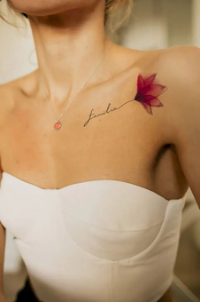 «Тимчасове тату Tattooshka Квіти акварель Freedom (LB-152)», бренда Tattooshka - фото №4 - миниатюра