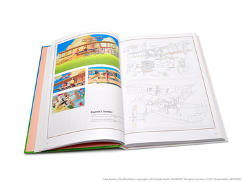 Паперова книга «The Art of the Wind Rises», автор Хаяо Міядзакі - фото №10 - мініатюра