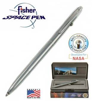  «Авторучка Fisher Space Pen Shuttle Хромированная (CH4)» - фото №7 - миниатюра