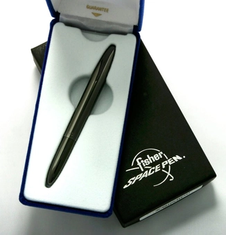 «Ручка Fisher Bullet Space Pen Черный нитрид титана (400BTN)» - фото №6 - миниатюра