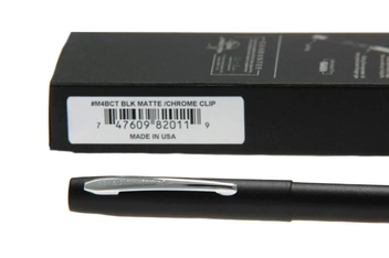  «Ручка Cap-O-Matic Fisher Space Pen Черная матовая с хромированной клипсой (M4BCT)» - фото №6 - миниатюра
