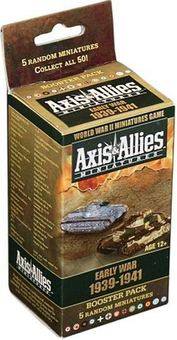  «Бустер Axis & Allies Miniatures Early War (347064)», бренда Wizards of the Coast - фото №1 - миниатюра