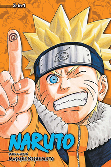 Бумажная книга «Naruto. 3-in-1 Edition. Volume 8», автор Масаси Кисимото - фото №1 - миниатюра