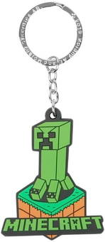  «Брелок JINX Minecraft Creeper Attack (JINX-08809KC)», бренда JINX - фото №1 - миниатюра