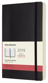  «Ежедневник Moleskine на 2019 год черный (DSB12DC3Y19)», бренда Moleskine - фото №1 - миниатюра