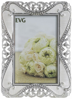  «Фоторамка EVG Shine 13х18 White (6366663)», бренда EVG - фото №1 - миниатюра
