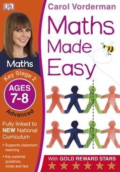 Бумажная книга «Maths Made Easy Ages 7-8 Key Stage 2 Advanced », автор Кэрол Вордерман - фото №1 - миниатюра