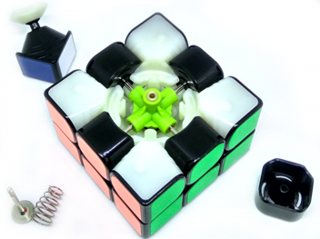  «Швидкісний кубик MoFangGe Valk 3 Power black (128-1)», бренду MoFangGe - фото №8 - мініатюра