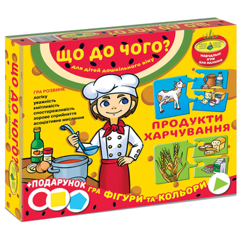 «Гра Energy Plus Що до чого? Продукти харчування (4820121187444)», бренда Energy plus - фото №1 - миниатюра
