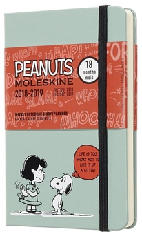 «Карманный еженедельник Moleskine Peanuts 2019 (DPE18WN2Y19)», бренда Moleskine - фото №1 - миниатюра