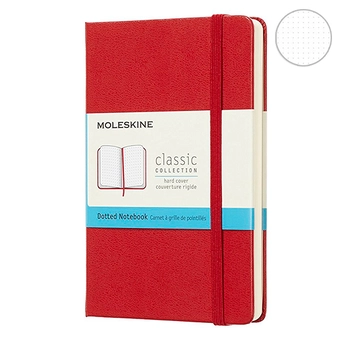  «Блокнот Moleskine Classic маленький точка красный (MM713F2)», бренда Moleskine - фото №2 - миниатюра