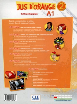Бумажная книга «Jus D'orange 2 A1 Guide pédagogique (+ CD)», авторов Адриан Кабрера, Адриен Пайе, Мануель Виейра, Эмилио Руис, Изабель Рубио - фото №2 - миниатюра