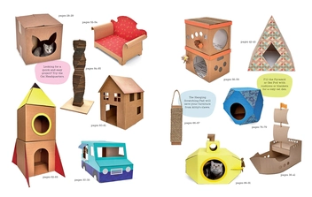 Бумажная книга «Cat Castles. 20 Cardboard Habitats You Can Build Yourself», автор Карин Оливер - фото №2 - миниатюра