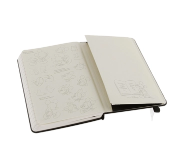  «Карманная записная книжка Moleskine Mickey Mouse Черная в линию (LEDIMM710F)», бренда Moleskine - фото №7 - миниатюра