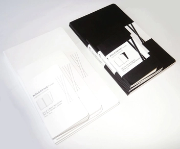  «Комплект из 2 карманных записных книжек Moleskine Volant Белые (QP703WH)», бренда Moleskine - фото №8 - миниатюра