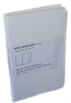  «Комплект из 2 карманных записных книжек Moleskine Volant Белые (QP703WH)», бренда Moleskine - фото №4 - миниатюра