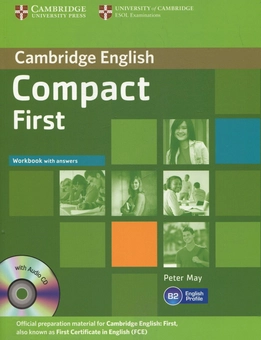 Паперова книга «Compact First Workbook with answers (+ CD)», автор Пітер Мей - фото №1 - мініатюра