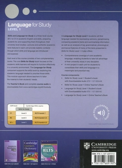 Паперова книга «Language for Study 1. Student's Book with Downloadable Audio», авторів Клер Хенсток, Темсін Еспіноса, Клер Уолш - фото №3 - мініатюра