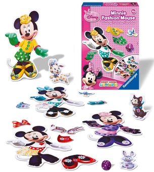  «Игра Ravensburger Модница Минни Маус (210701)», бренда Ravensburger - фото №1 - миниатюра