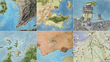Бумажная книга «The Lands of Ice and Fire. Коллекция карт-постеров», автор Джордж Р. Р. Мартин - фото №8 - миниатюра