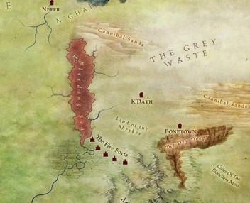 Бумажная книга «The Lands of Ice and Fire. Коллекция карт-постеров», автор Джордж Р. Р. Мартин - фото №10 - миниатюра
